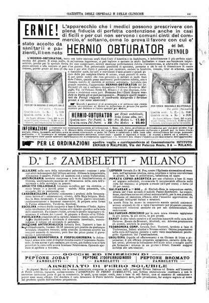 Gazzetta degli ospedali e delle cliniche