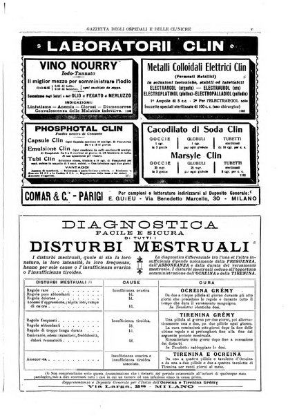 Gazzetta degli ospedali e delle cliniche