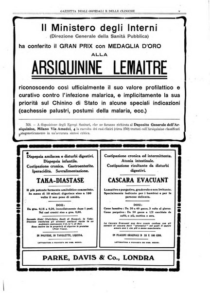 Gazzetta degli ospedali e delle cliniche