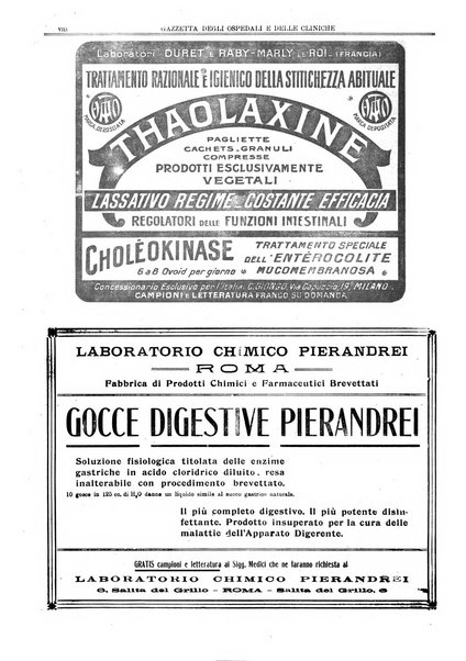 Gazzetta degli ospedali e delle cliniche