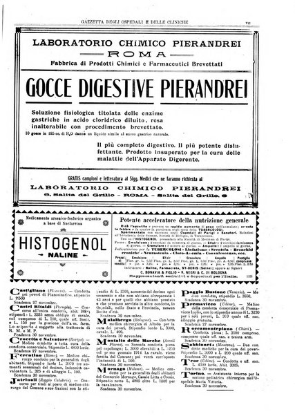 Gazzetta degli ospedali e delle cliniche