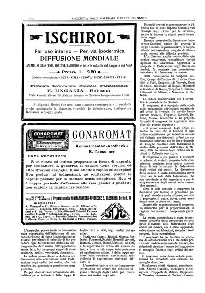 Gazzetta degli ospedali e delle cliniche