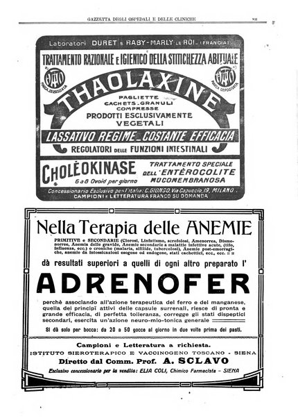 Gazzetta degli ospedali e delle cliniche