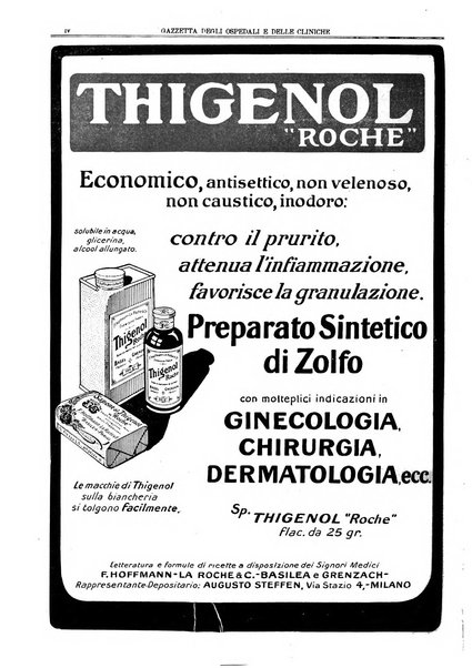 Gazzetta degli ospedali e delle cliniche