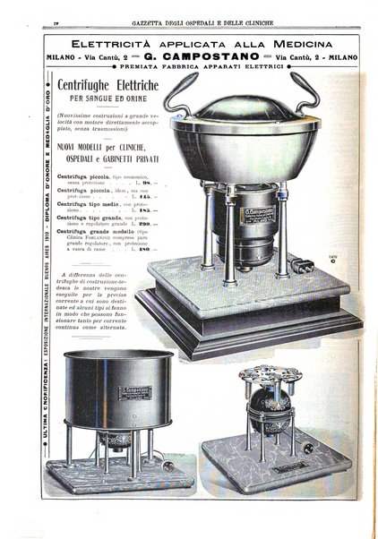Gazzetta degli ospedali e delle cliniche