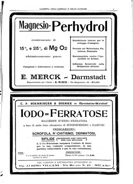 Gazzetta degli ospedali e delle cliniche