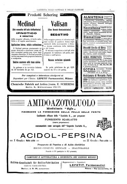 Gazzetta degli ospedali e delle cliniche