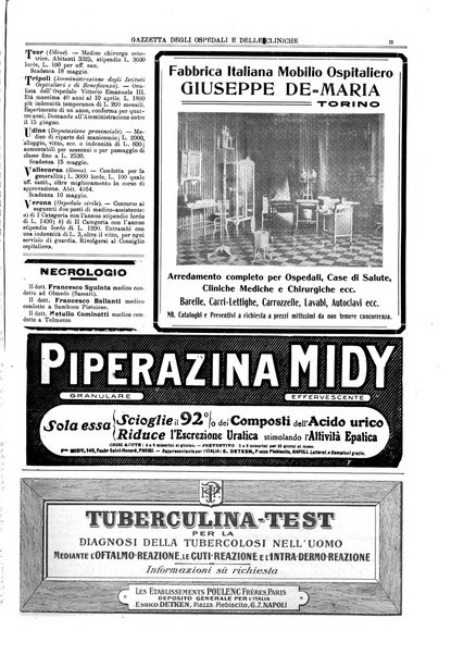 Gazzetta degli ospedali e delle cliniche