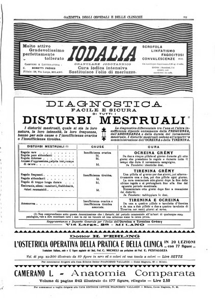 Gazzetta degli ospedali e delle cliniche