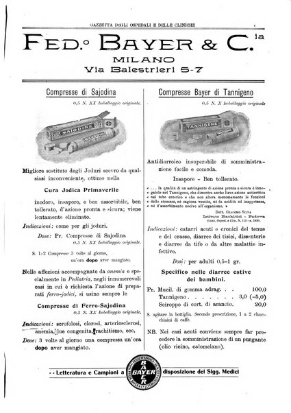 Gazzetta degli ospedali e delle cliniche