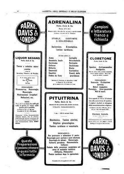 Gazzetta degli ospedali e delle cliniche