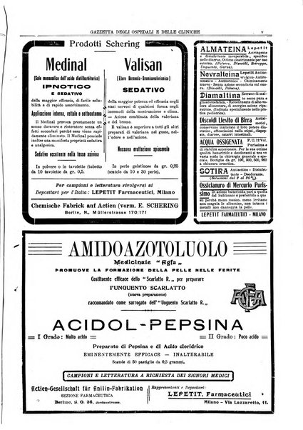 Gazzetta degli ospedali e delle cliniche