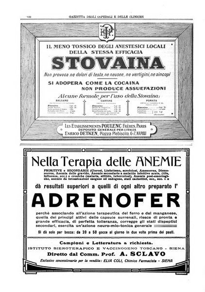 Gazzetta degli ospedali e delle cliniche