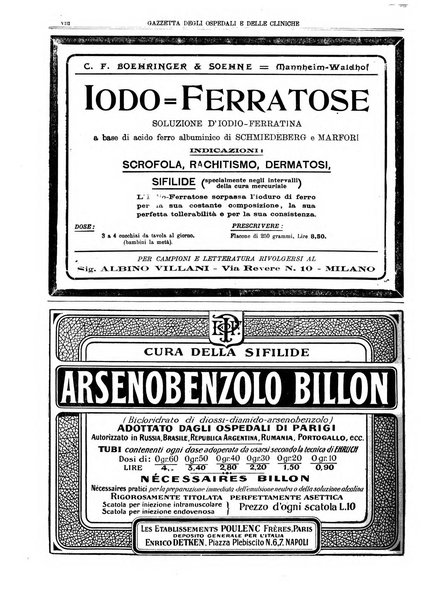 Gazzetta degli ospedali e delle cliniche