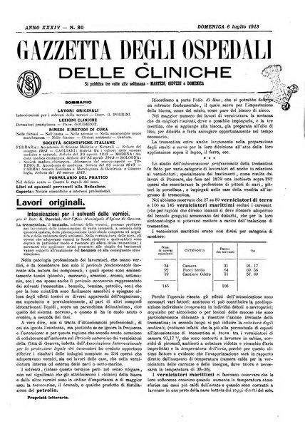 Gazzetta degli ospedali e delle cliniche