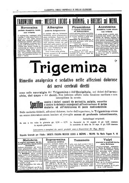 Gazzetta degli ospedali e delle cliniche