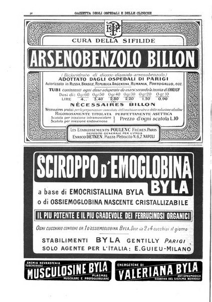 Gazzetta degli ospedali e delle cliniche