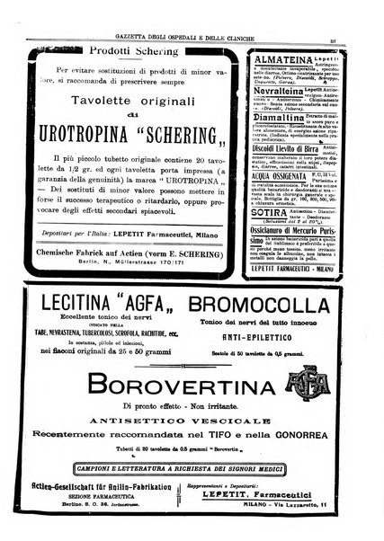 Gazzetta degli ospedali e delle cliniche