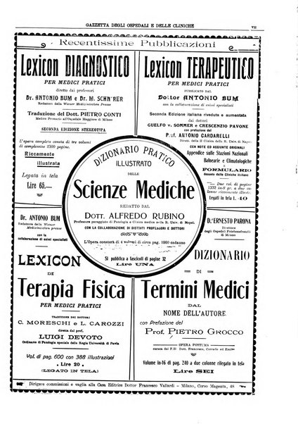 Gazzetta degli ospedali e delle cliniche