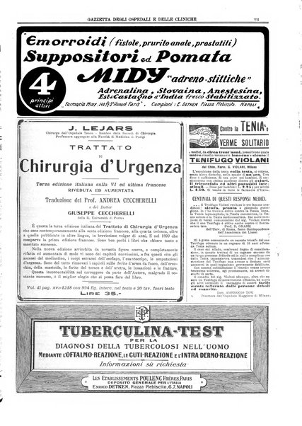 Gazzetta degli ospedali e delle cliniche