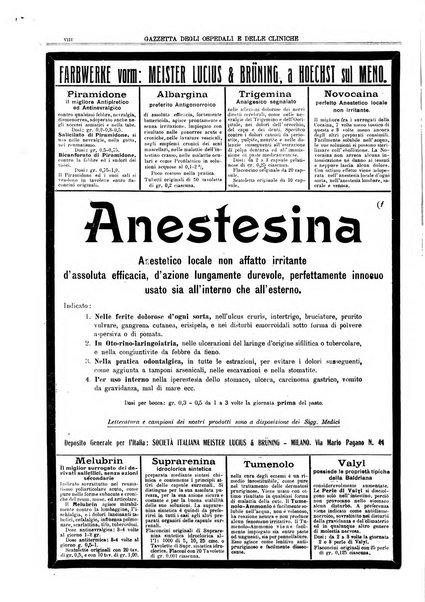 Gazzetta degli ospedali e delle cliniche