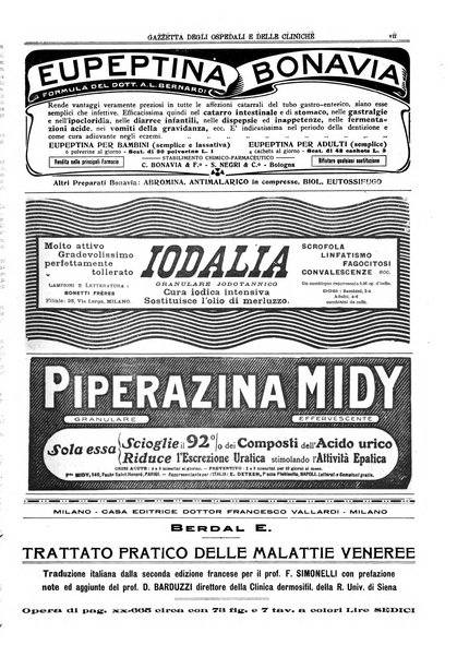 Gazzetta degli ospedali e delle cliniche