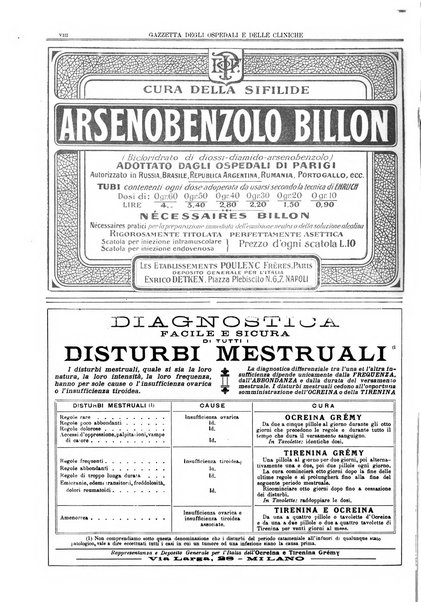 Gazzetta degli ospedali e delle cliniche