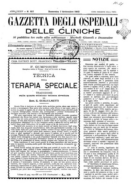 Gazzetta degli ospedali e delle cliniche