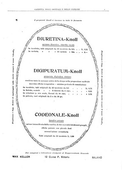 Gazzetta degli ospedali e delle cliniche