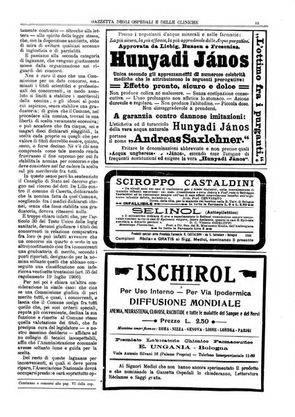 Gazzetta degli ospedali e delle cliniche