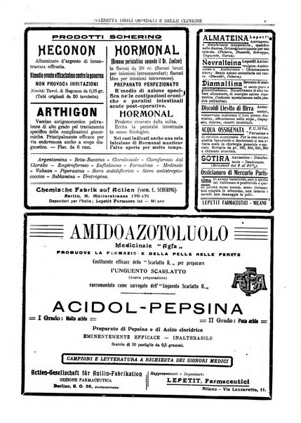 Gazzetta degli ospedali e delle cliniche