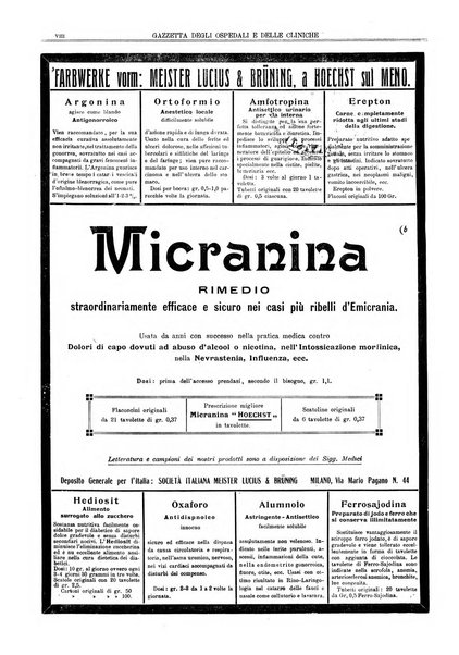 Gazzetta degli ospedali e delle cliniche