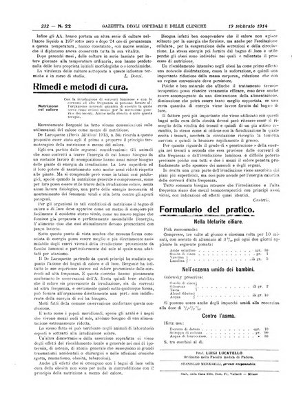 Gazzetta degli ospedali e delle cliniche