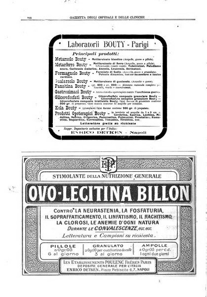 Gazzetta degli ospedali e delle cliniche