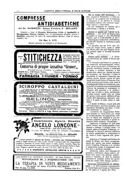 Gazzetta degli ospedali e delle cliniche