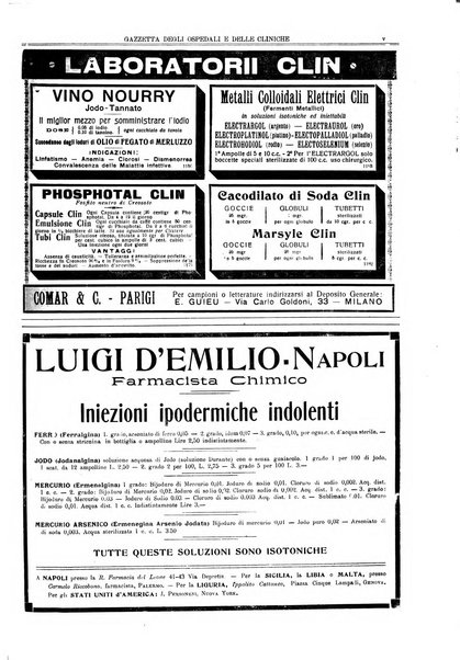 Gazzetta degli ospedali e delle cliniche