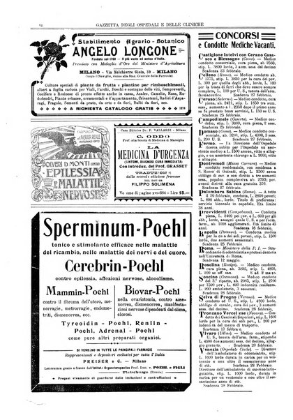 Gazzetta degli ospedali e delle cliniche