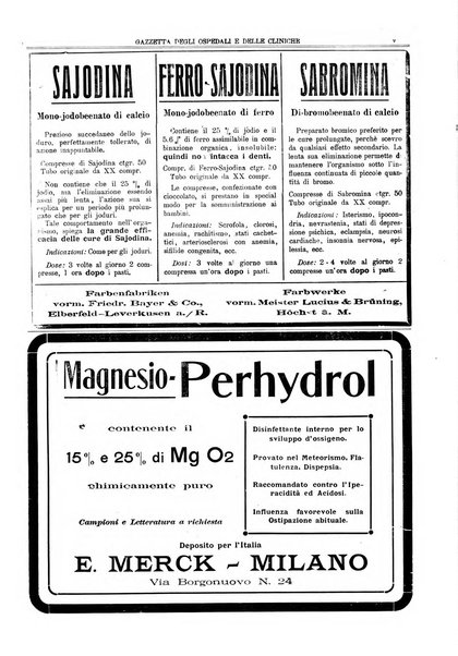 Gazzetta degli ospedali e delle cliniche