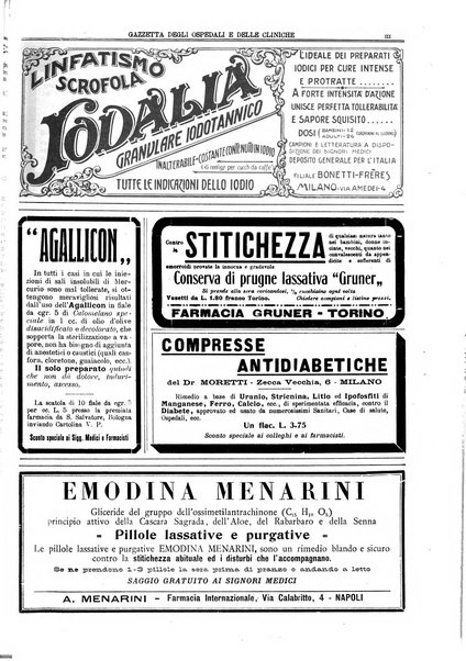 Gazzetta degli ospedali e delle cliniche