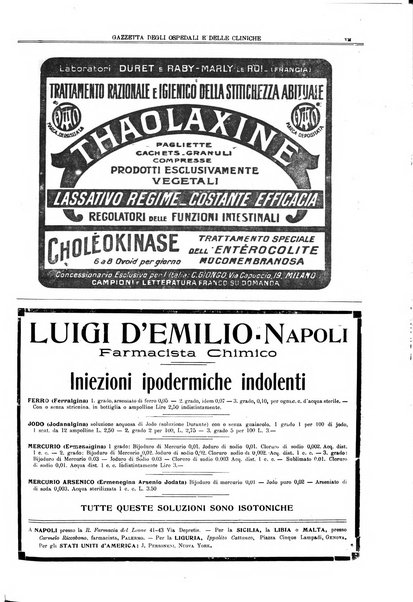 Gazzetta degli ospedali e delle cliniche