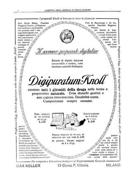 Gazzetta degli ospedali e delle cliniche