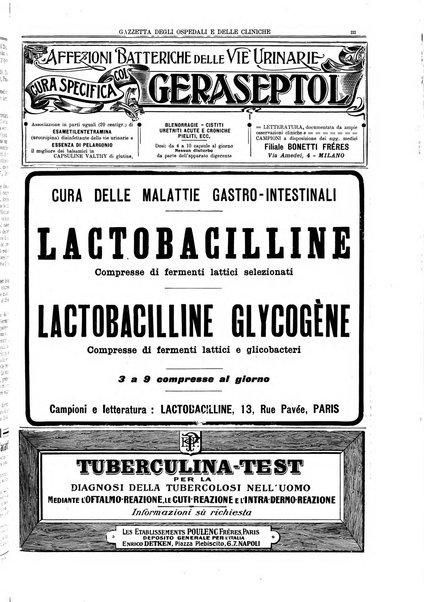 Gazzetta degli ospedali e delle cliniche