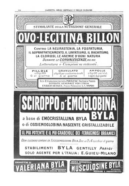 Gazzetta degli ospedali e delle cliniche