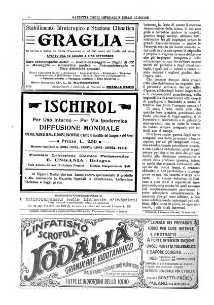 Gazzetta degli ospedali e delle cliniche