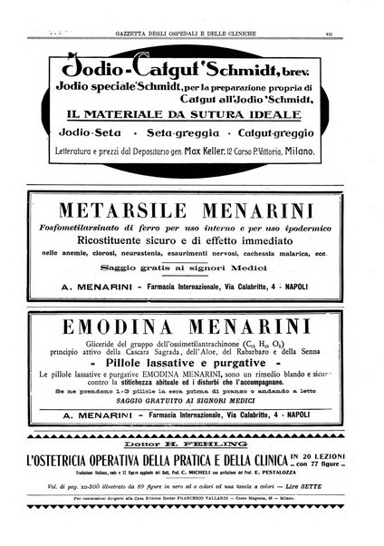 Gazzetta degli ospedali e delle cliniche