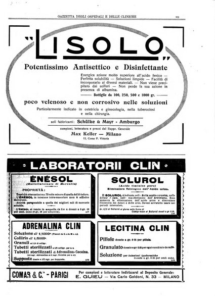 Gazzetta degli ospedali e delle cliniche