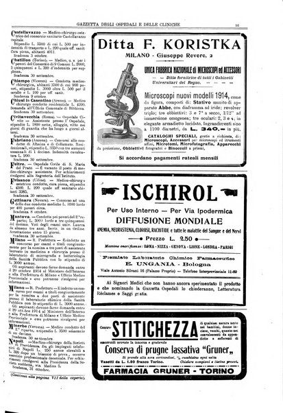 Gazzetta degli ospedali e delle cliniche