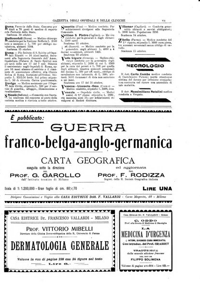 Gazzetta degli ospedali e delle cliniche