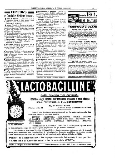 Gazzetta degli ospedali e delle cliniche