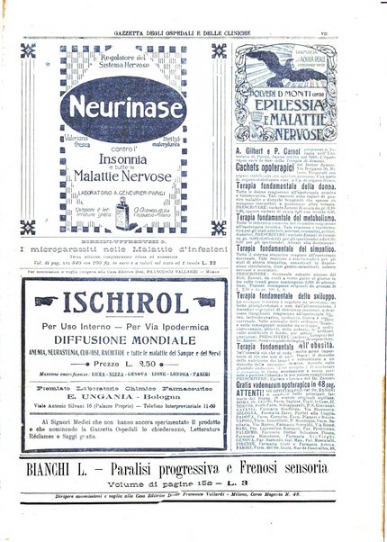 Gazzetta degli ospedali e delle cliniche